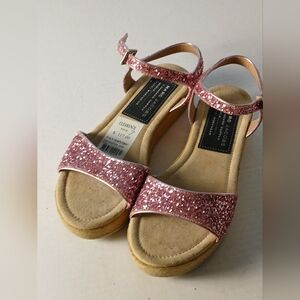 Marc Jacobs Pink Glitter Sandals